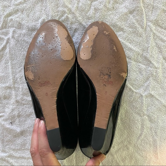 Coach Signature Patent Wedges - Picture 4 of 4
